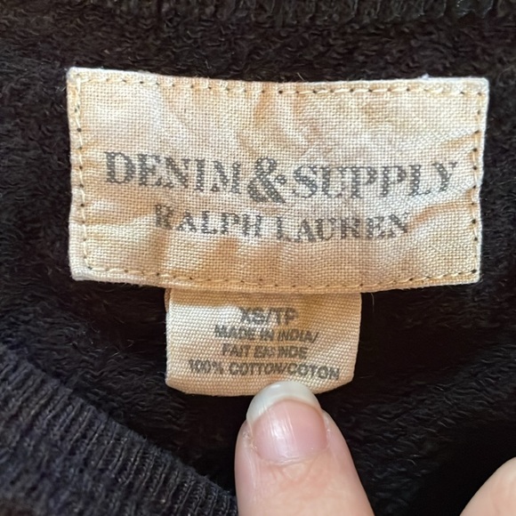 Ralph Lauren Skull Fringe Poncho - Picture 4 of 5